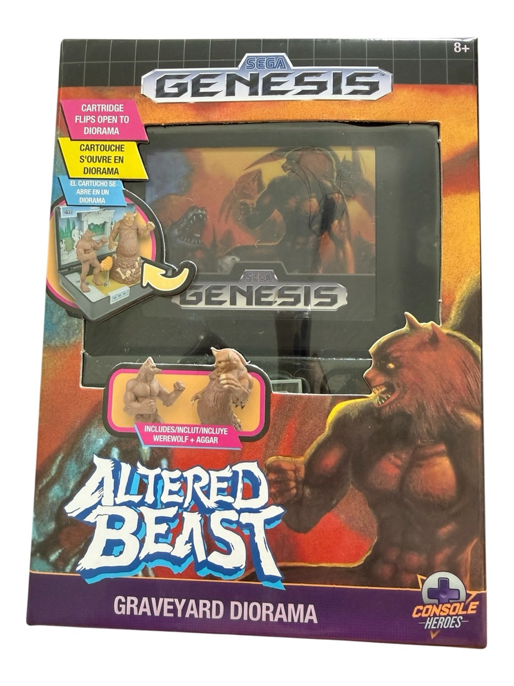 SEGA GENESIS Console Heroes Altered Beast Playset NEW IN BOX